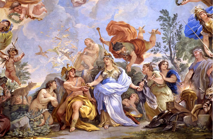 Allegoria della Sapienza (Luca Giordano) - L'immagine potrebbe essere coperta da copyright